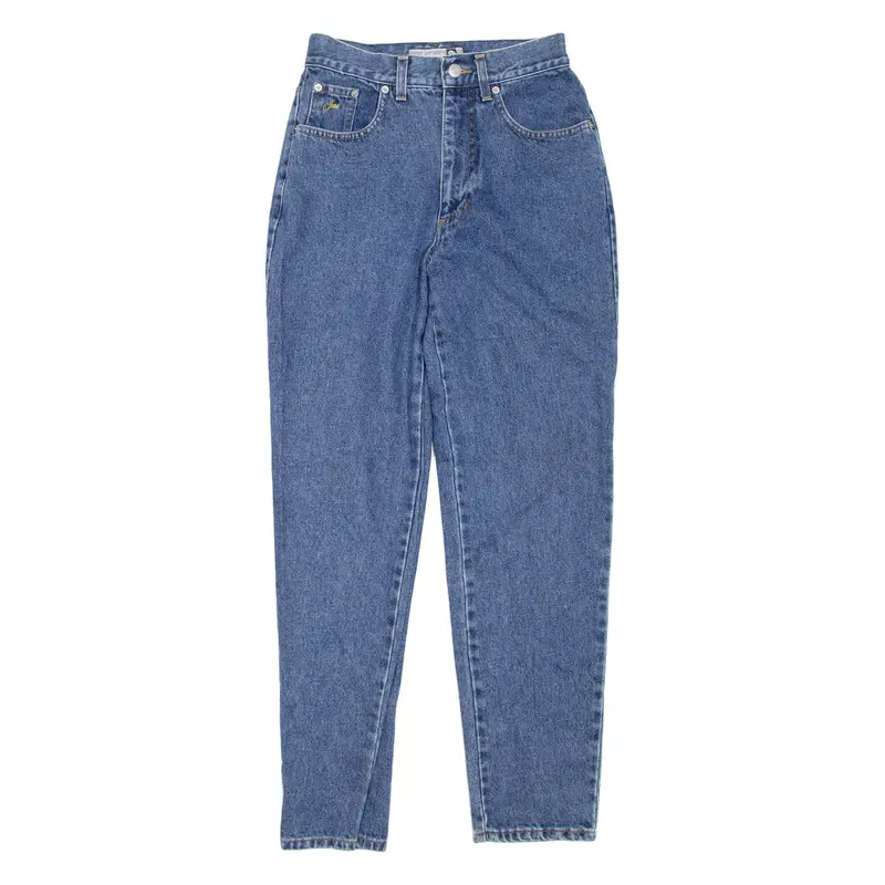 Authentic Womens Jeans Blue Regular Straight W27 L30 1