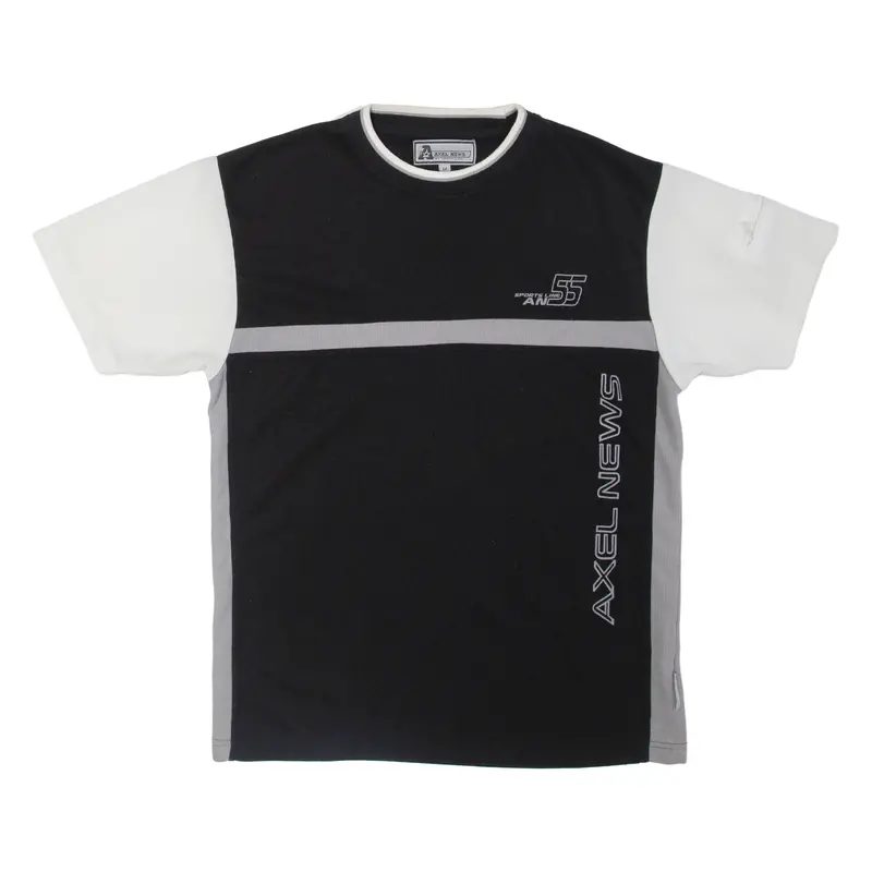 Axel News Mens T-Shirt Black M 1