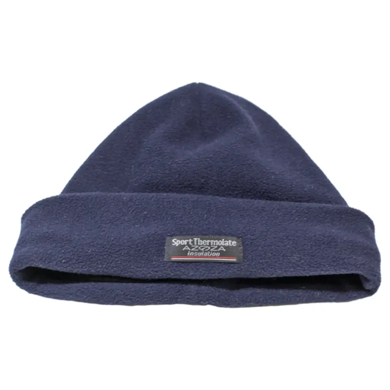 Azoza Mens Beanie Blue Fleece 1