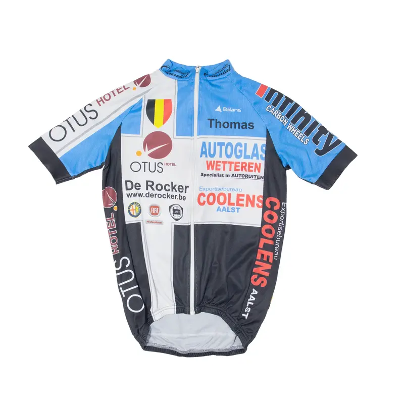 Balans Cycling Full Zip Mens Jersey Black Xs 1