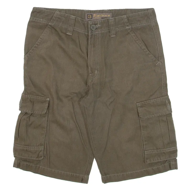 Balena Mens Cargo Shorts Green M W30 1