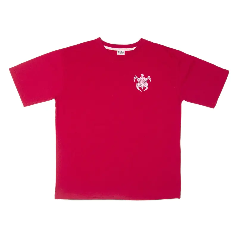 Bam Bou Vietnam Turtle Mens T-Shirt Red M 1
