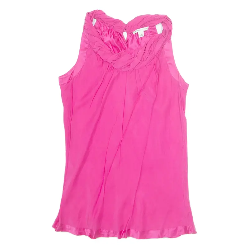 Banana Republic Womens Vest Pink Sleeveless M 1