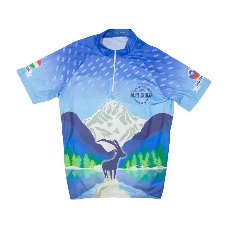 Banco Cycling Mens Jersey Blue 1/4 Zip Xl 1
