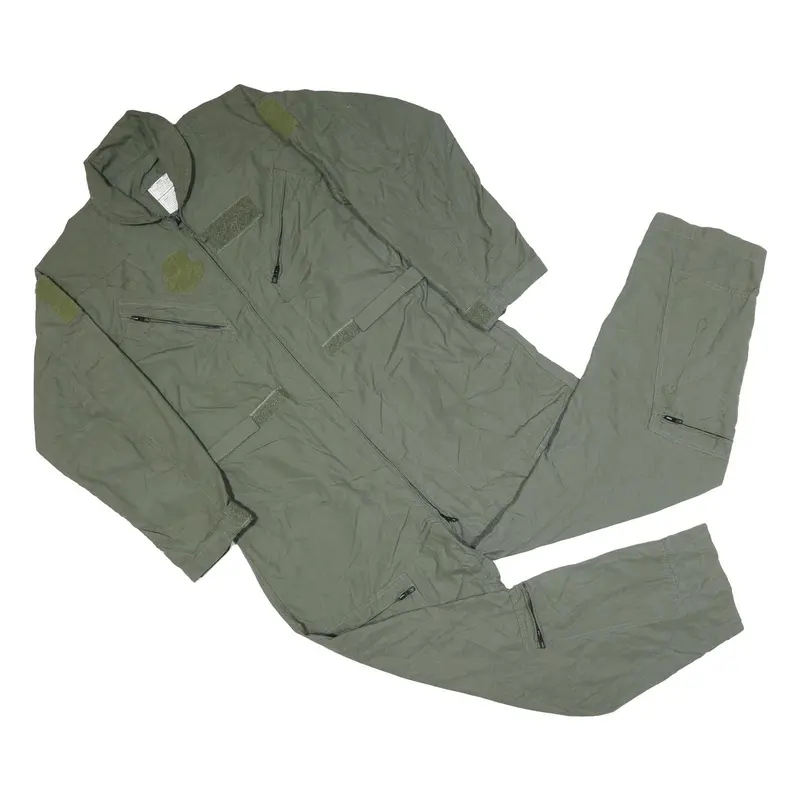 Barrier Wear Mens Green Synthetic Dungarees Regular Fit L W42 L28 Workwear 1