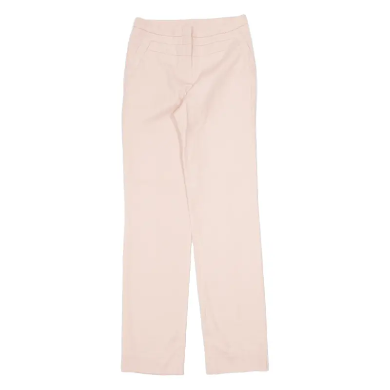 Ba&Sh Womens Trousers Pink Slim Straight W26 L33 1