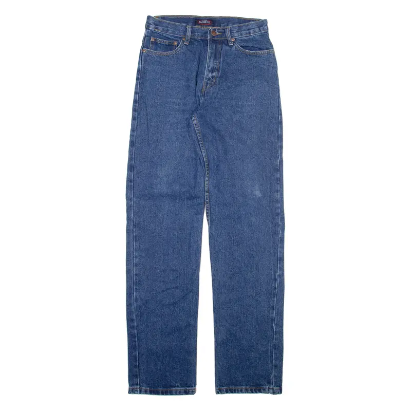 Basse O2 Mens Jeans Blue Regular Straight W28 L32 1
