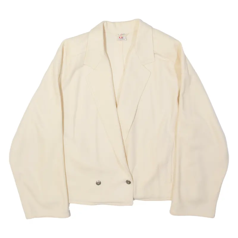 Belfe Womens Blazer Jacket Cream Xl 1