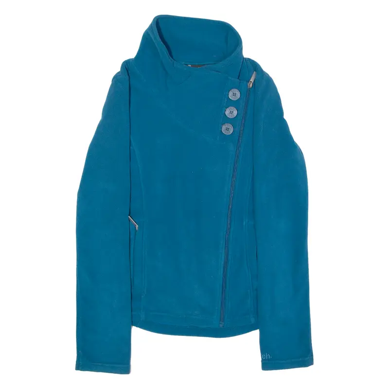 Bench Womens Fleece Jacket Blue Xs 1