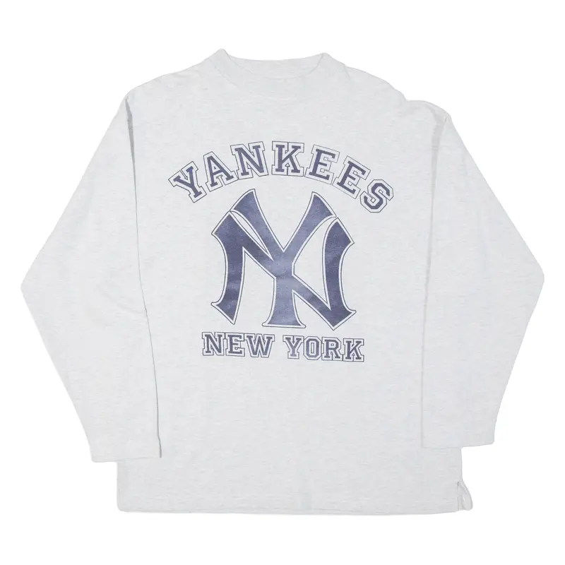 Berenguer & Co. New York Yankees Womens Sweatshirt Grey Crew Neck Usa L 1