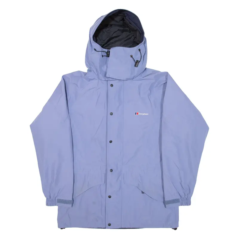 Berghaus Gore-Tex Womens Rain Jacket Purple Hooded Uk 10 1