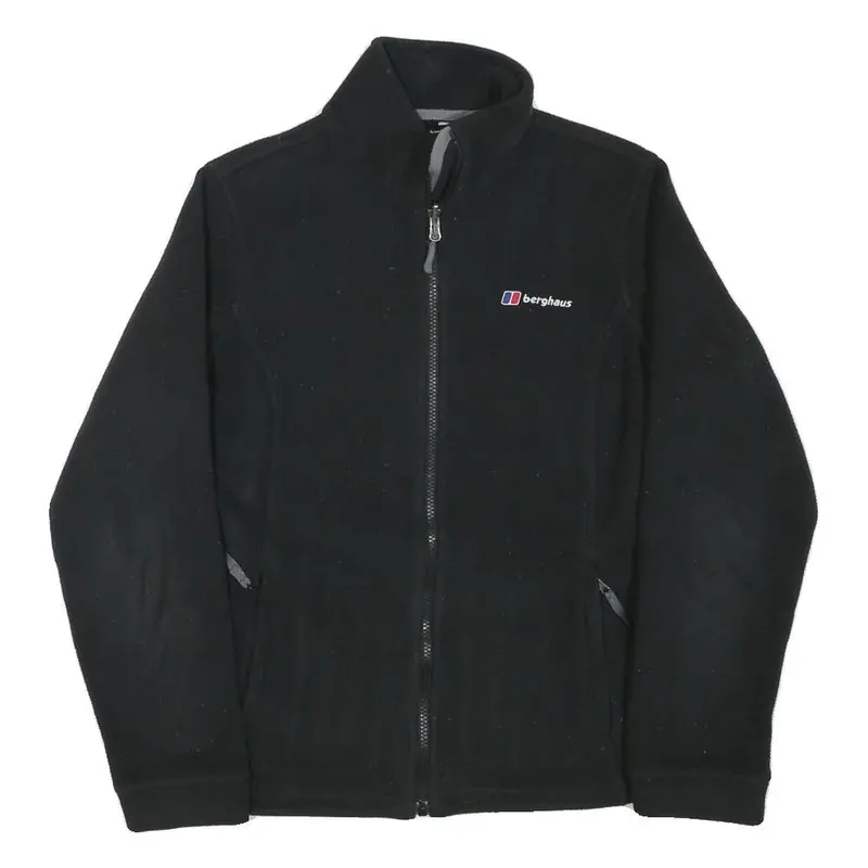 Berghaus Womens Black Classic Zip Jacket M Polyester Blend Outdoor Fleece Hiking 1