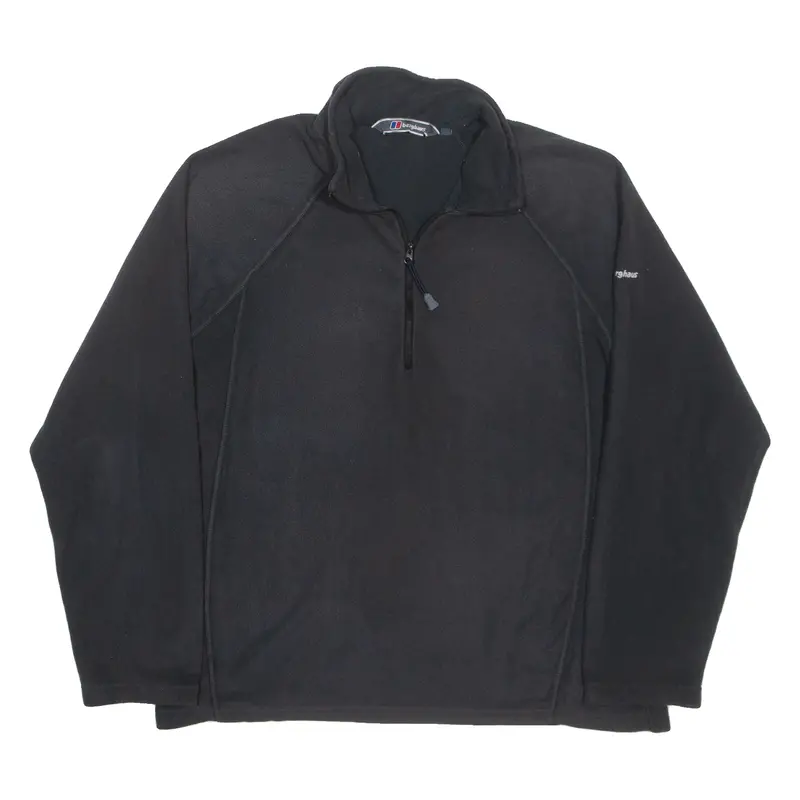 Berghaus Womens Fleece Black 1/4 Zip L 1