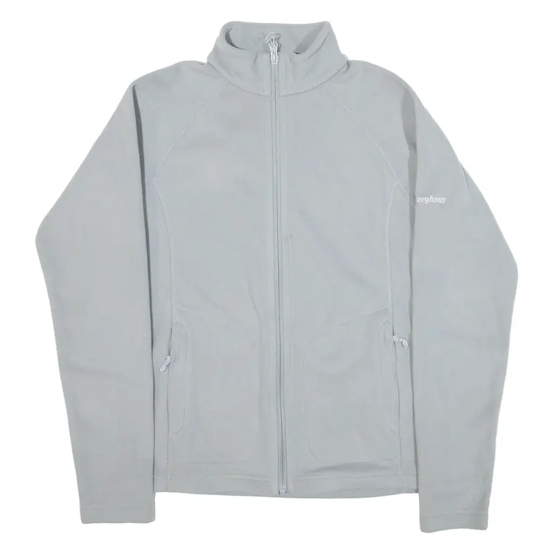 Berghaus Womens Fleece Jacket Grey Uk 8 1
