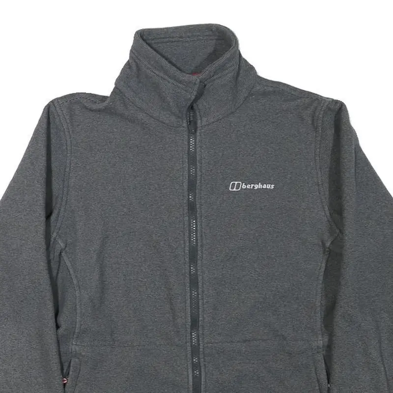 Berghaus Womens Grey Jacket Uk 12 Polyester Blend Zip Outdoor Casual 2