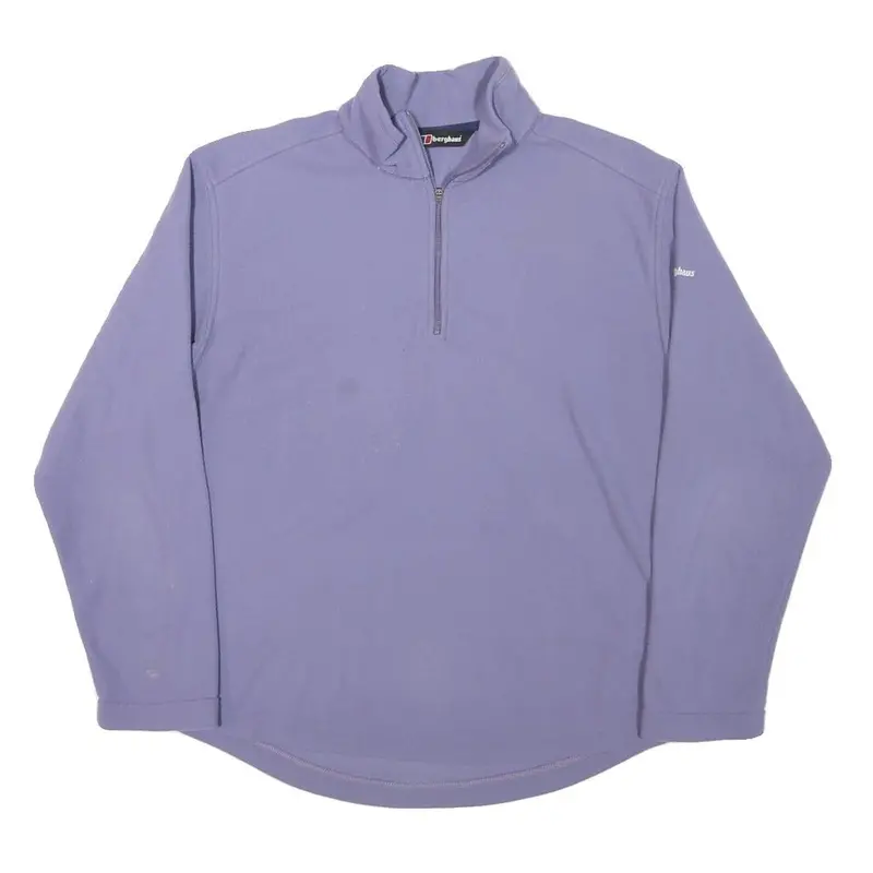 Berghaus Womens Purple Lavender Zip Jacket M Polyester Blend Outdoor Activewear 1