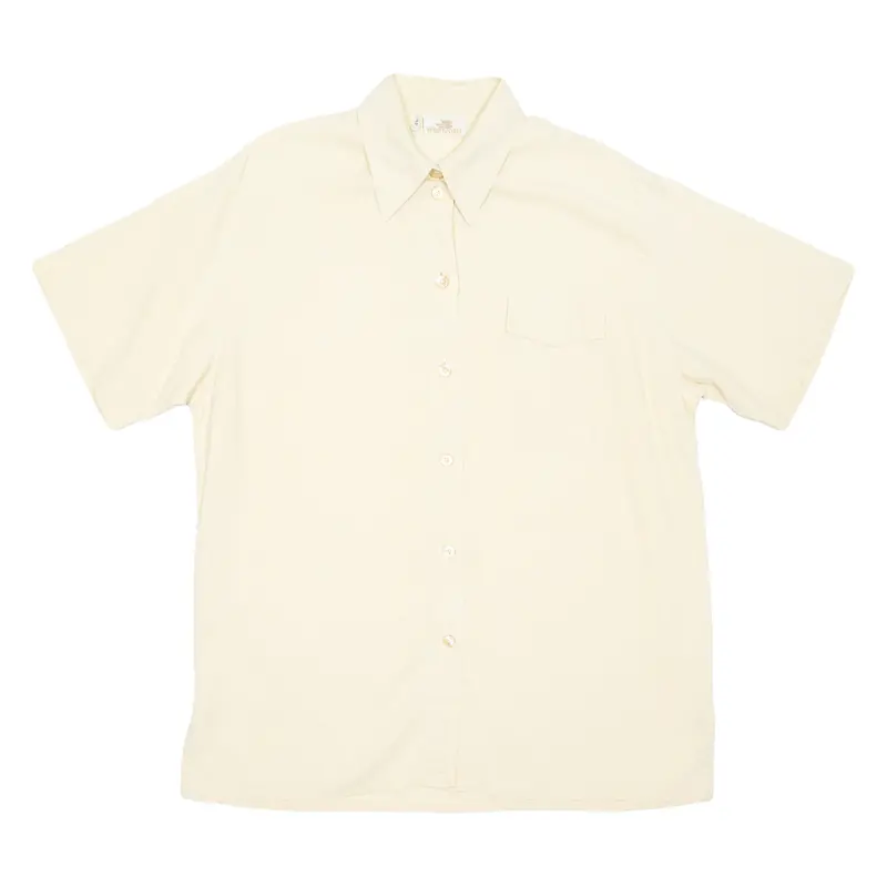 Berri Sports Womens Plain Shirt Yellow L 1