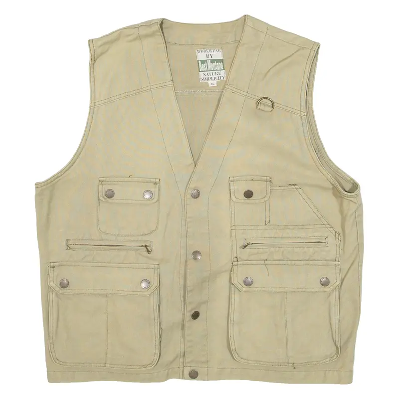Best Montana Utility Mens Workwear Gilet Green Xl 1