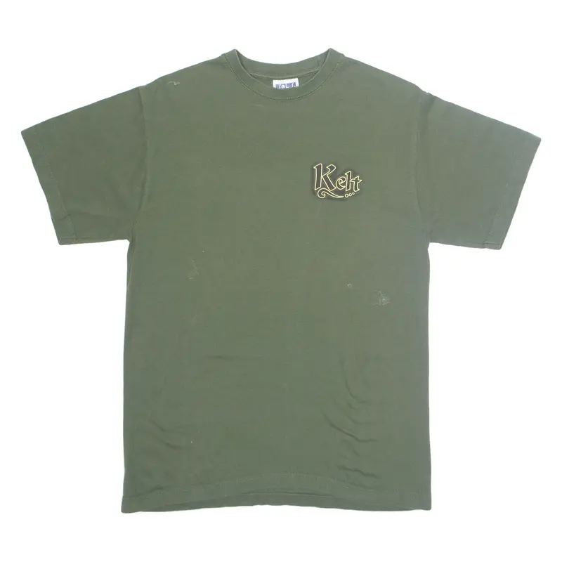 Best Quality Kelt Mens T-Shirt Green M 1