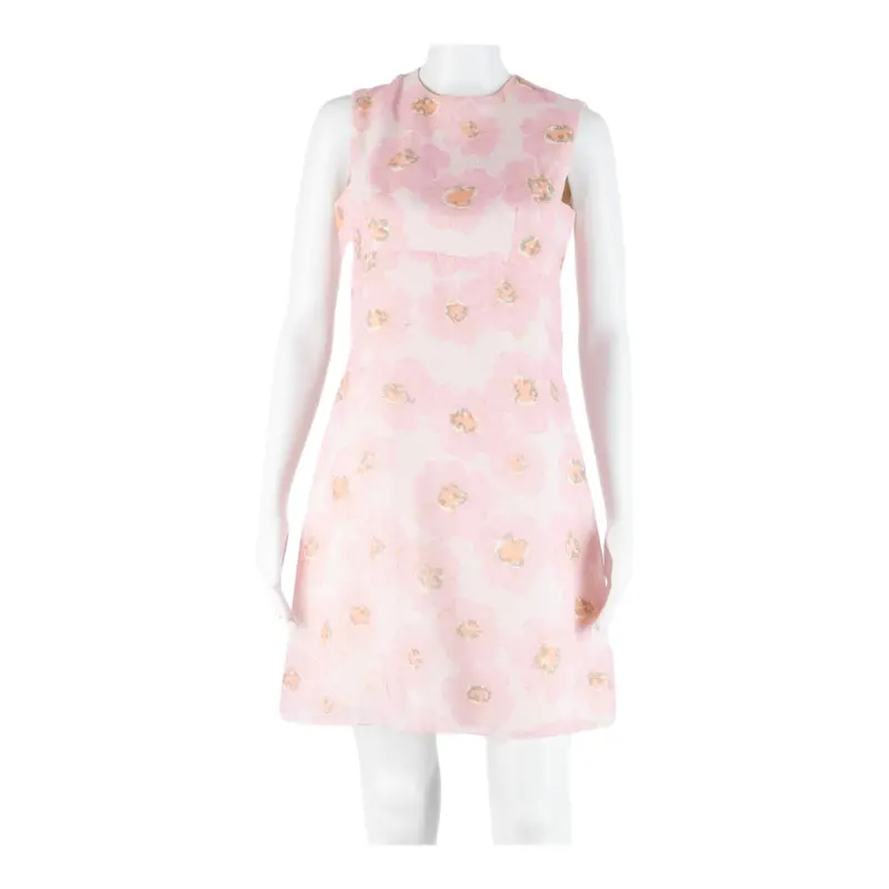 Betty Barclay Womens Mini Dress Pink Floral Sleeveless Short S 1