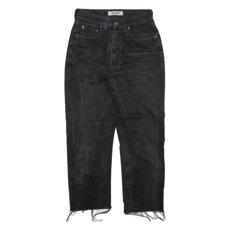 Big Star Womens Jeans Grey Relaxed Straight Stone Wash W26 L24 1