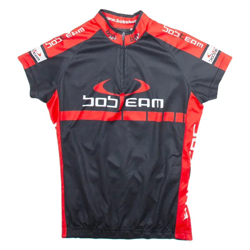 Bike O'bello Cycling Mens Jersey Black 1/4 Zip M 1