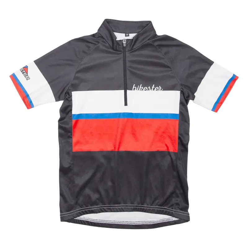 Bikester Cycling Boys Vest Black 1/4 Zip 8-9Y 1