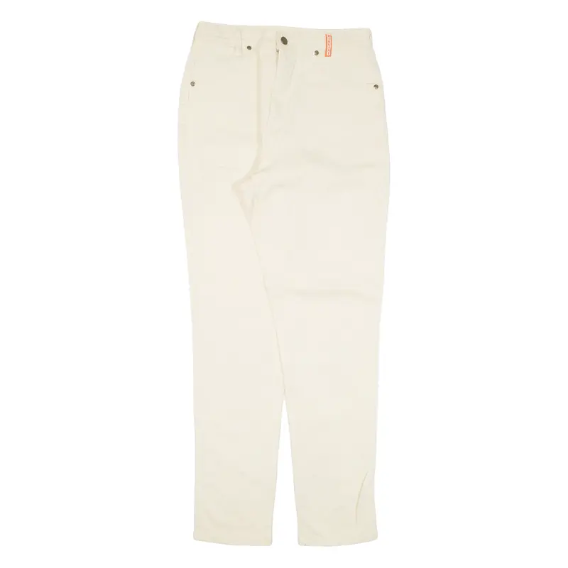 Birgini Womens Trousers Yellow Slim Tapered W27 L30 1