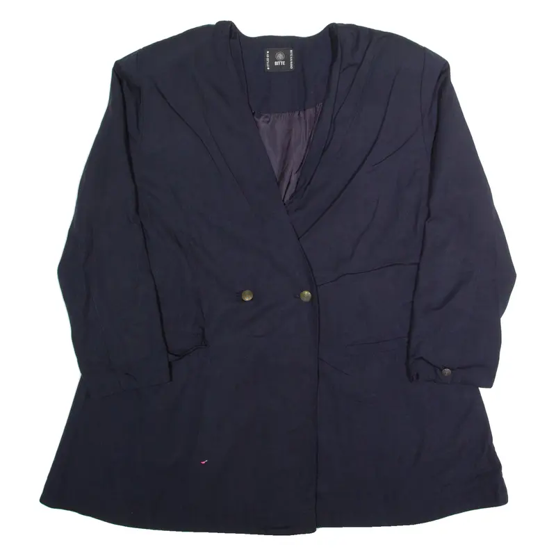 Bitte Womens Blazer Jacket Blue L 1