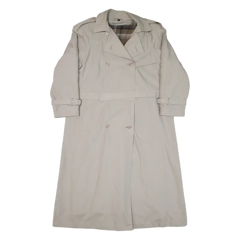 Blanket Lined Womens Trench Coat Beige Xl 1