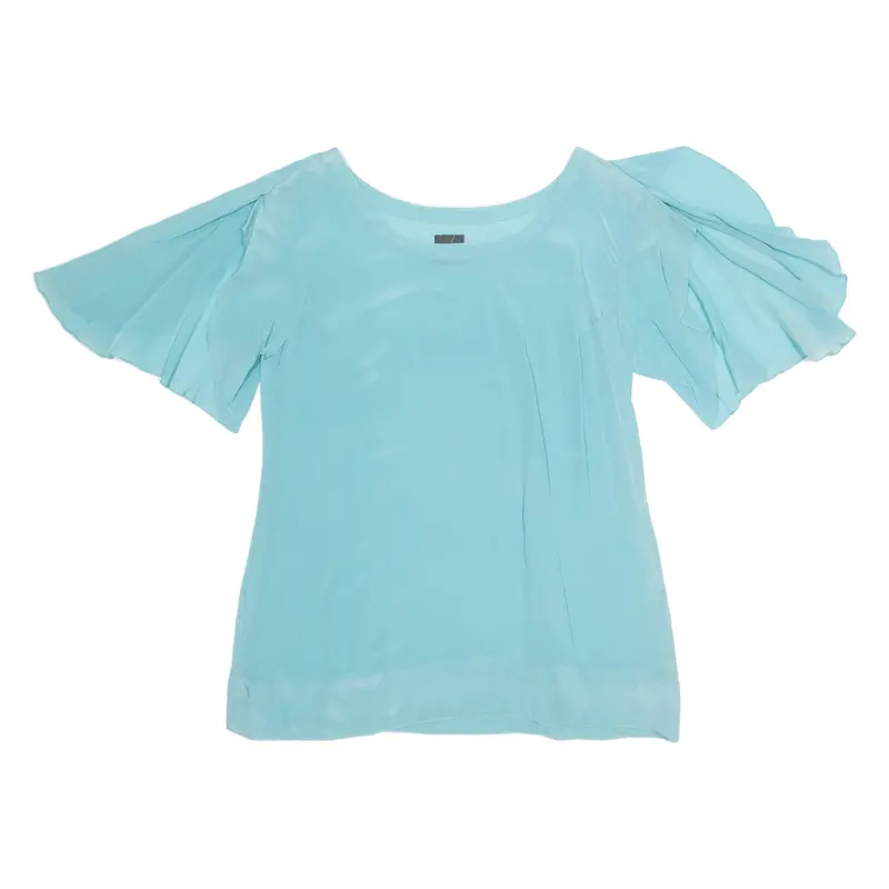 Bleus Womens Bardot Top Blue L 1