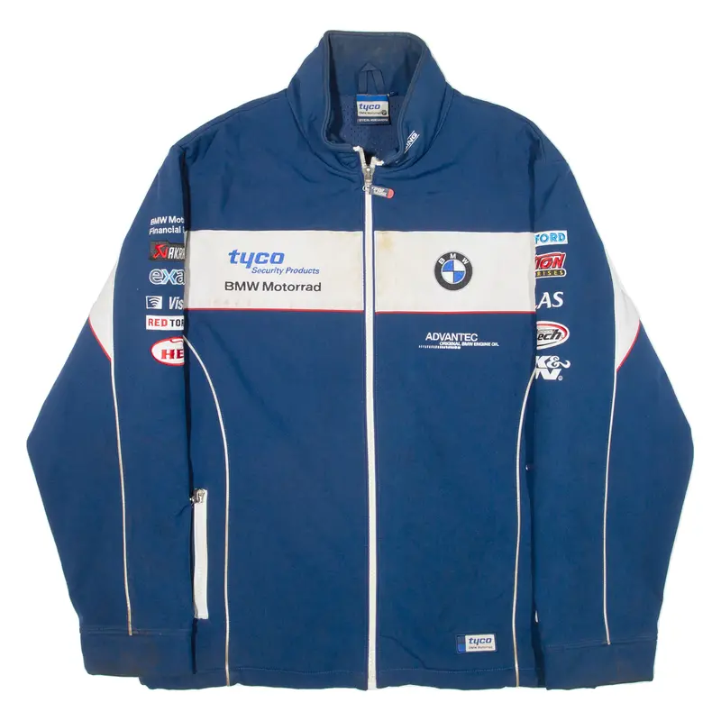 Bmw Racing Mens Shell Jacket Blue Xl 1