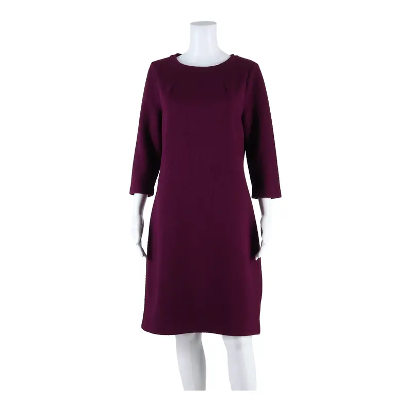 Boden Womens Fit & Flare Dress Purple Midi Uk 12 1
