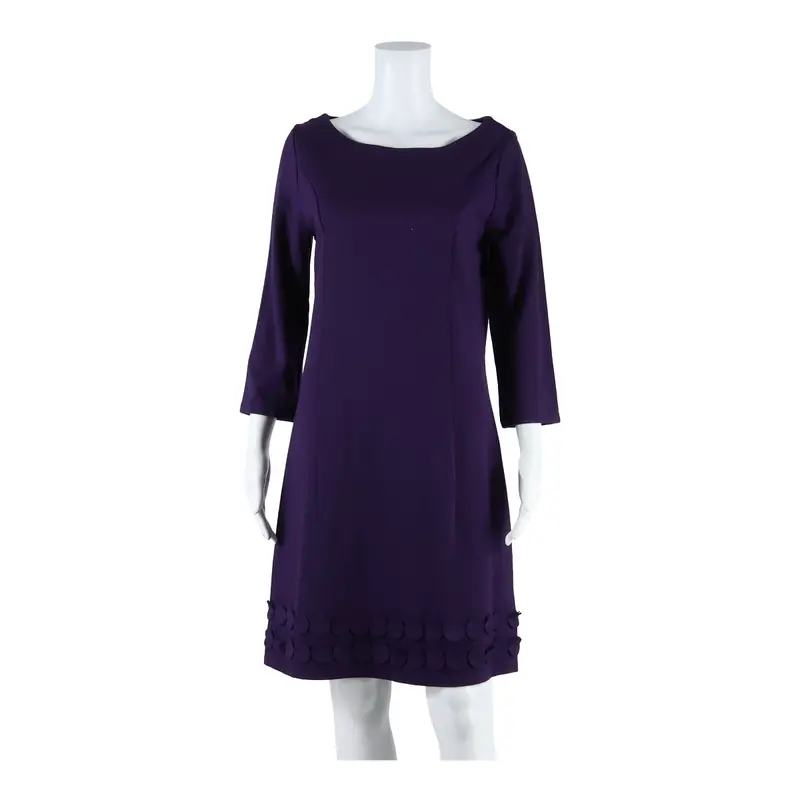 Boden Womens Shift Dress Purple Midi Uk 14 1