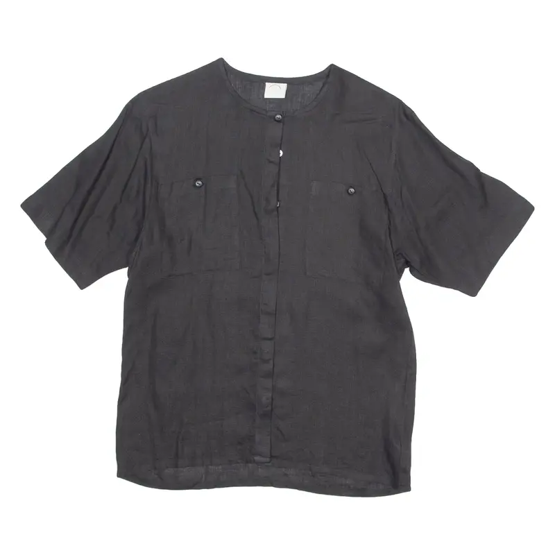 Bogner Womens Blouse Black M 1