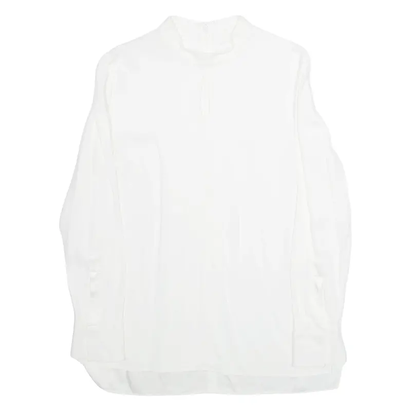 Boss Womens Shirt White Long Sleeve M 1