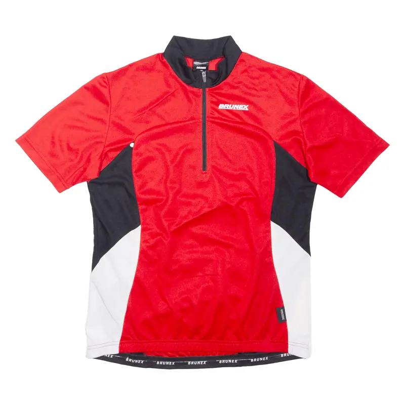 Brunex Cycling Shirt Mens Jersey Red M 1