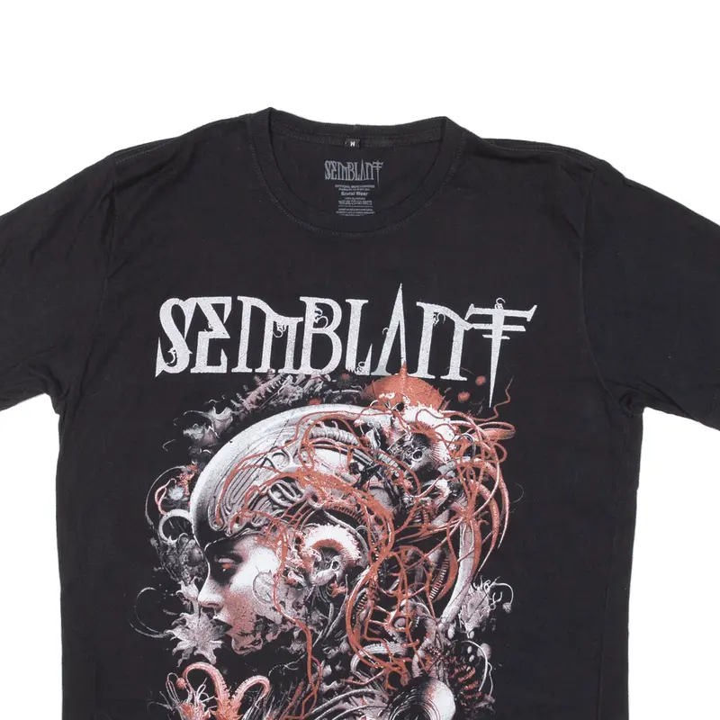 Brutal Wear Semblant Vermilion Eclipse's Final Dusk 2023 Mens Band T-Shirt Black M 2