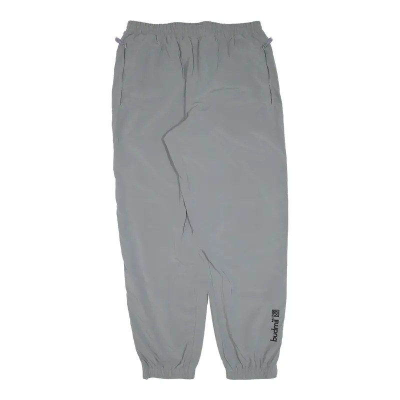 Budmil Mens Track Pants Grey Tapered L W30 L30 1