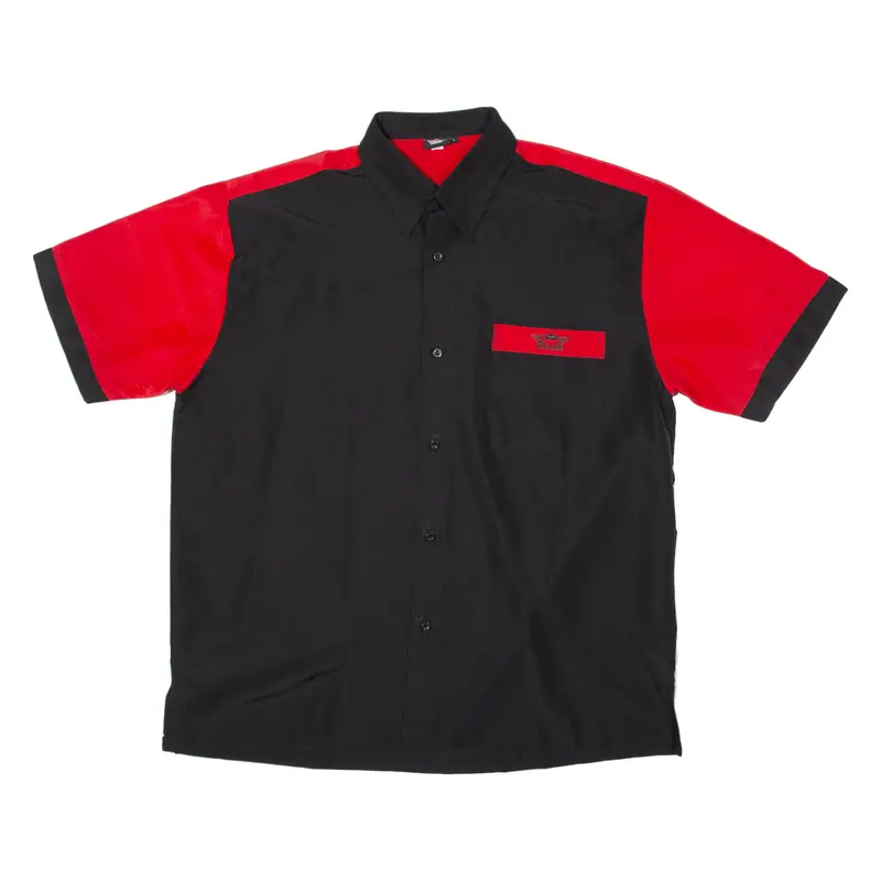 Bulls Mens Plain Shirt Black L 1