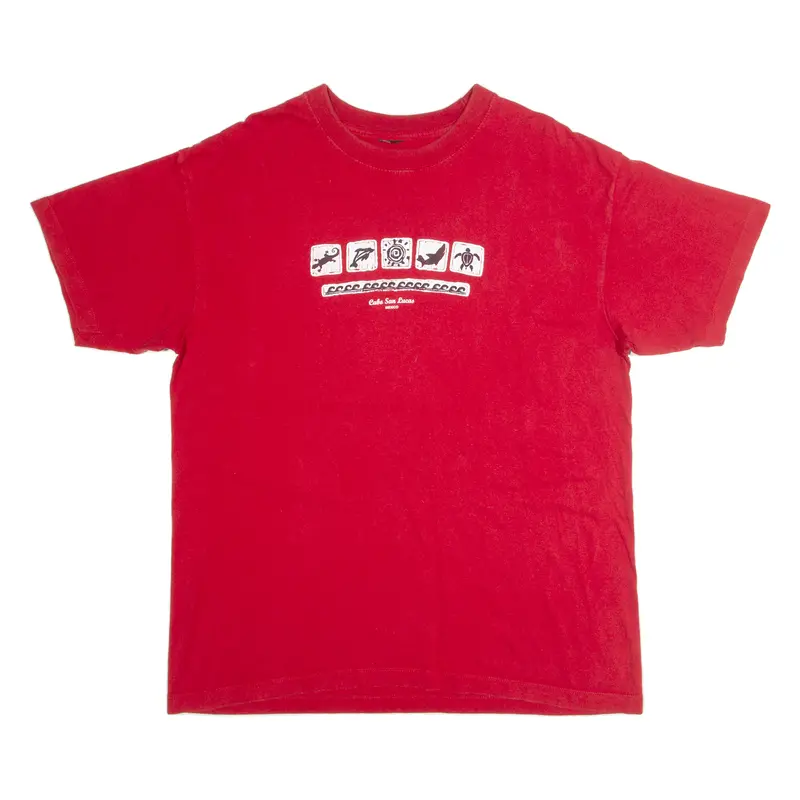 Cabo San Lucas Mens T-Shirt Red Xl 1