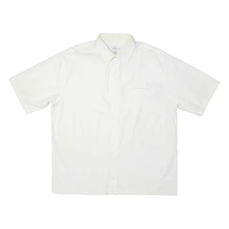 Calvin Klein Jeans Mens Flannel Shirt White Xl 1