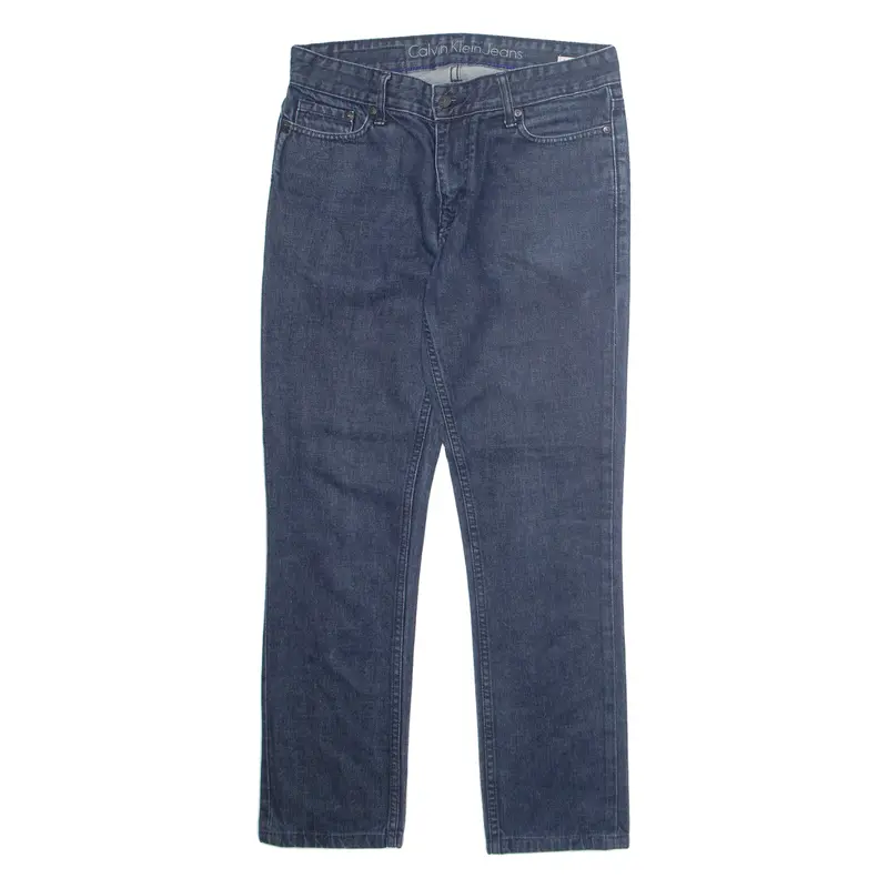 Calvin Klein Jeans Mens Jeans Blue Slim Straight W29 L30 1