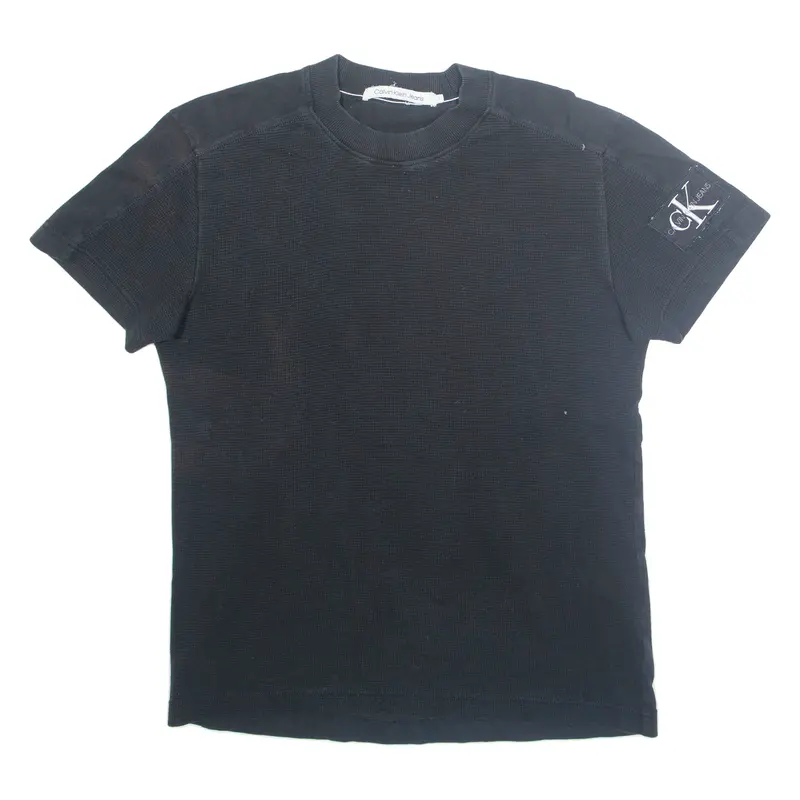 Calvin Klein Jeans Mens T-Shirt Black S 1