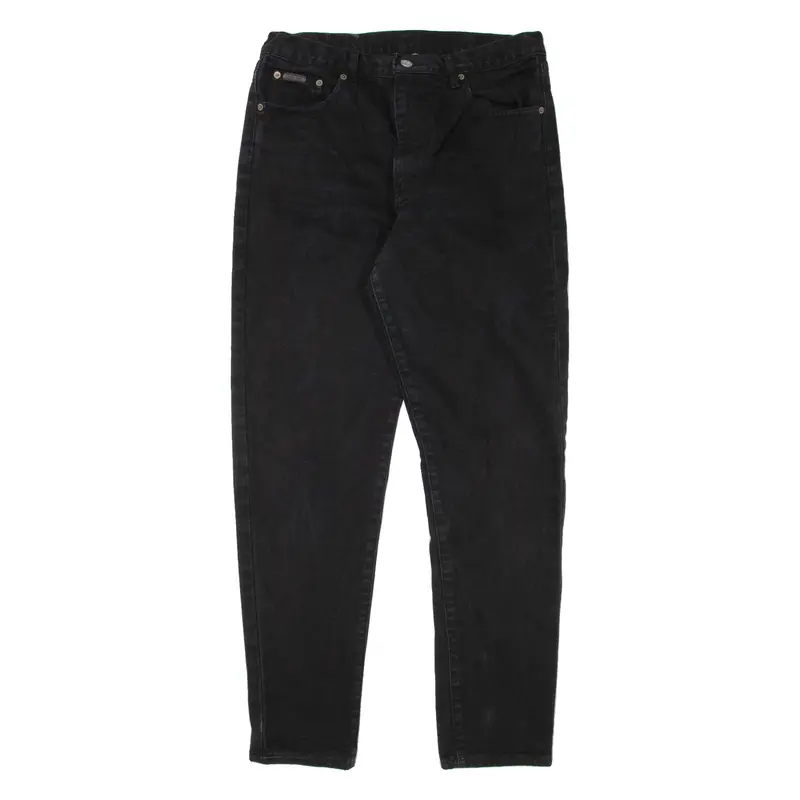 Calvin Klein Jeans Womens Jeans Black Slim Tapered W31 L31 1