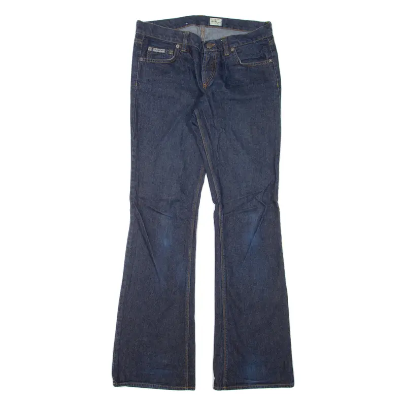Calvin Klein Jeans Womens Jeans Blue Regular Bootcut W29 L33 1
