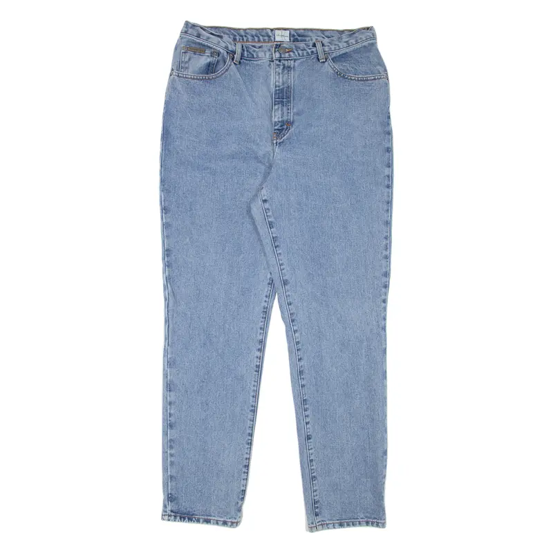 Calvin Klein Jeans Womens Jeans Blue Regular Mom W33 L31 1