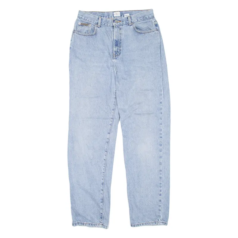 Calvin Klein Jeans Womens Jeans Blue Regular Straight W30 L31 1