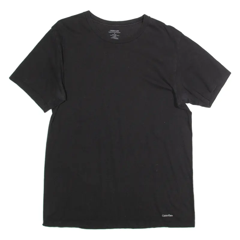 Calvin Klein Mens T-Shirt Black M 1