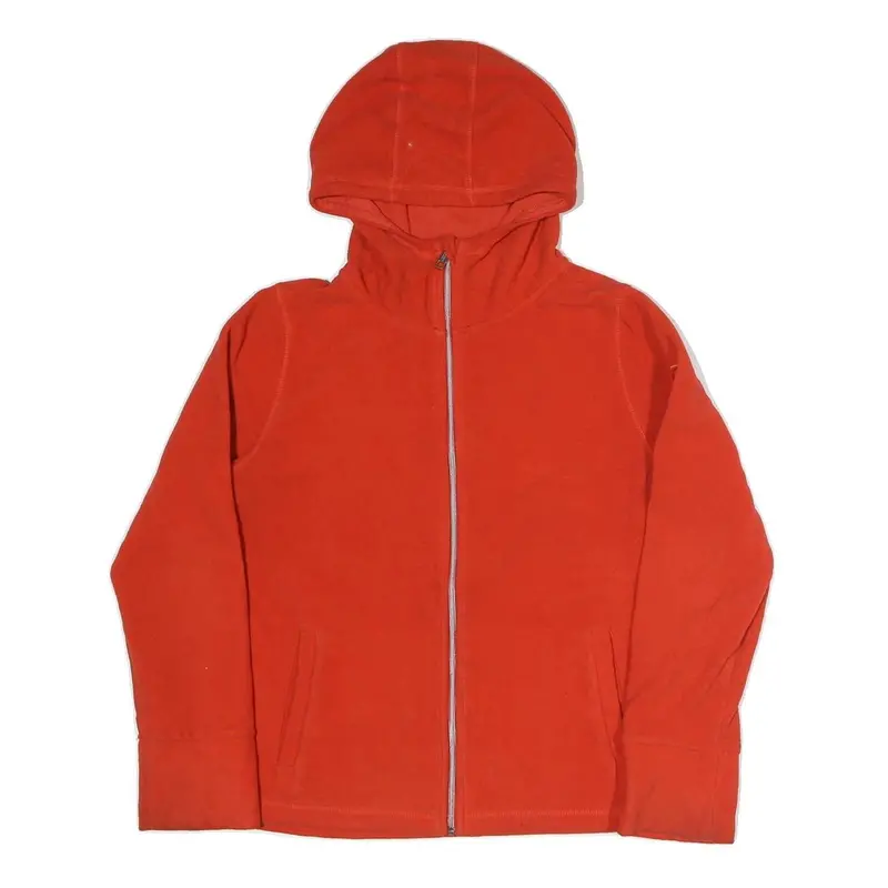 Calvin Klein Performance Mens Red Hoodie Jacket L Polyester Blend Zip Casual 1